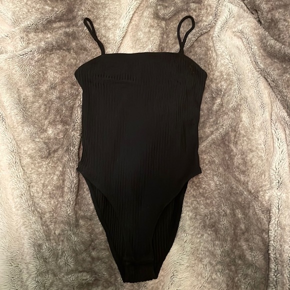 Tops - Topshop Ribbed Bodysuit